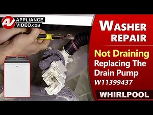 Washer Drain Pump issues - Not Draining & Making Noise - Diagnostic and Repair