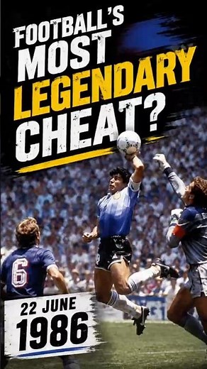 22 June 1986: Maradona’s “Hand of God” Goal Explained
