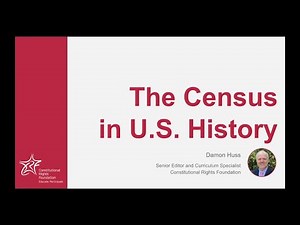 The Census in U.S. History