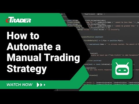 How to Automate a Manual Trading Strategy