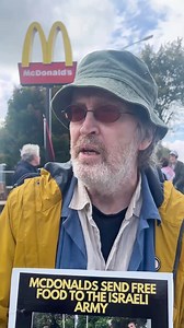 Local activists staged a protest outside McDonald’s in Letterkenny this afternoon. | Donegal News