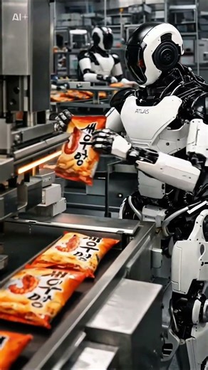 Robot Gang takes a time machine to 2028 #HyundaiAtlas