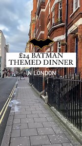 Go for dinner and drinks in Gotham City 🦇🍸 📍 77 Brewer Street, Soho (🎥 by @restaurantgram) | Secret London