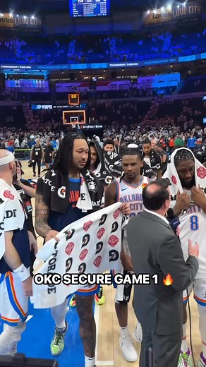 5.3M views · 61K reactions | The Oklahoma City Thunder take a 1-0 series lead in the Western Conference Finals  | NBA | Facebook