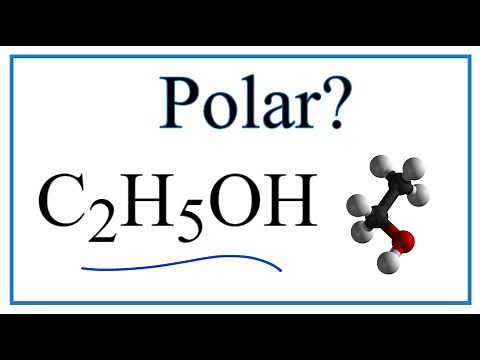 Is C2H5OH Polar or Nonpolar? (Ethanol)