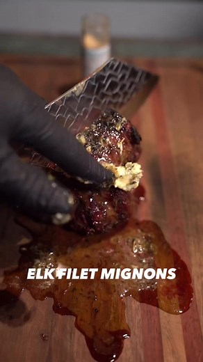 ELK FILET MIGNONS🥩🥩finished with compound herb butter and Alder Smoked Sea Salt⤵️⤵️⤵️ by Customer:➡ @iron_fire_cooking Seasoned with:➡ #Flavorgod Steak & Chop Rub!👍 - Add delicious flavors to your meals!⬇️ Click link in the bio -> @flavorgod | www.flavorgod.com - 🥩 @nebraskabison Elk Filet Mignons 🧂 @pwssalt Alder Smoked Infused Sea Salt 🔪 @thecookingguildshop ➡️ FOLLOW @iron_fire_cooking 📌 = FlavorGod Seasonings:⁠ 🌿Made Fresh⁠ ☀️Gluten free⁠ 🥑Paleo⁠ ☀️KOSHER⁠ 🌊Low salt⁠ ⚡️NO MSG⁠ 🚫NO