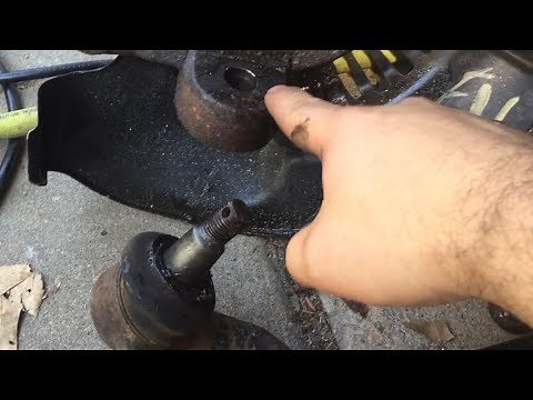 How to Remove rusted STUCK Control Arm Ball Joint Alternative Method