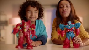 Avengers Marvel Mech Strike 8-inch Super Hero Action Figure Toy Ultimate Mech Suit Iron Man, for Kids Ages 4 and Up , Black