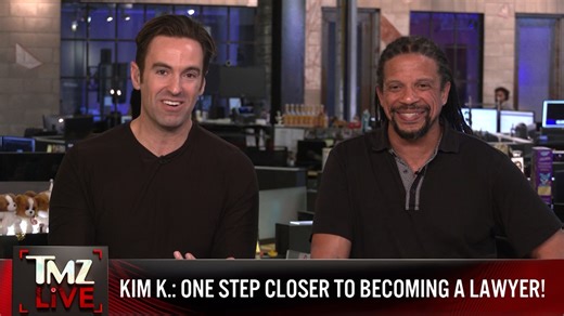 Kim Kardashian Takes Important Exam to Become Lawyer Live