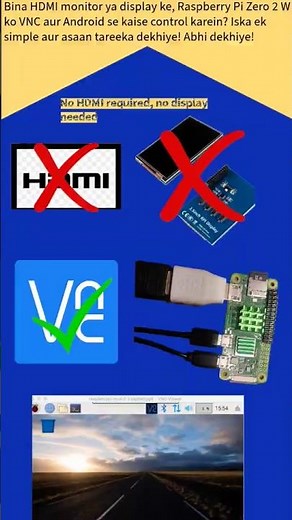 How to connect Raspberry Pi without HDMI or monitor #RaspberryPi#VNCConnection#HeadlessRaspberryPi#p