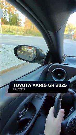 Kiihdytys Toyota Yaris GR 2025