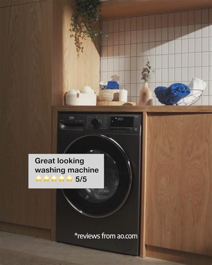 Wow, I’m blushing!🥰 #ABekoStateOfMind #trustedappliances #washingmachinereview | Beko