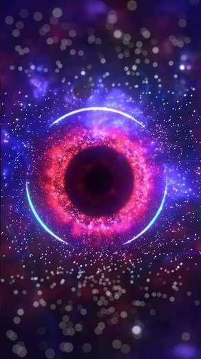 Red Rings | Wormhole Stars Travel - Cool Relaxing Animation