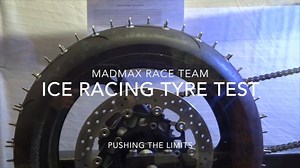 14K views · 198 reactions | We've had loads of feedback about the dangers of ice racing and tyres exploding at high speed, due to the massive centrifugal force on the tyre. Each of the 180 Ti spikes become 12.5kg at 215mph!! That's why we built the world's first ice racing tyre spin rig with bullet proof glass, that can spin tyres up to 350mph (560kmh). Are the tyres safe? I don't know - let's see how fast they spin to? | MADMAX Race Team | Facebook