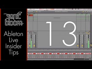 Ableton Live Insider Tips - Mapping Clip Parameters for Breaks/Glitch (1/2)