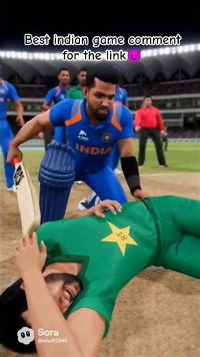 ind vs pak cricket match game best live action thriller #indvspak #cricket #teamindia #shorts