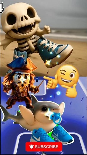 "Baby Shark vs Pirate Showdown! 🦈🏴‍☠️🔥"