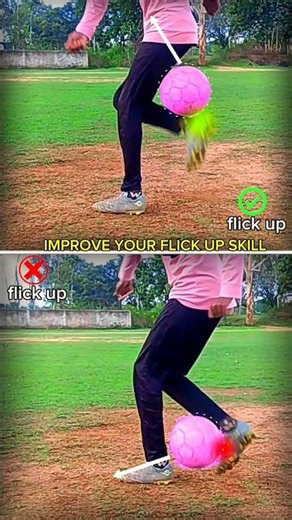 IMPROVE YOUR FLICK UP SKILL TUTORIAL #football #skills #soccer #shorts