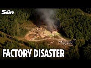 19 people missing after huge explosion at US bomb factory