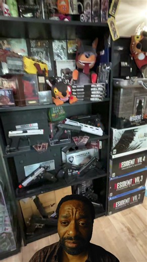 A quick overview of my Resident Evil setup / collection. I still have a stack of items to add and with all the new merch coming out a lot of organizing to do, but I’m super happy with the set up for now! #residentevil #collection #rebhfun #biohazard #collector