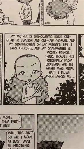Old Boondocks comic read