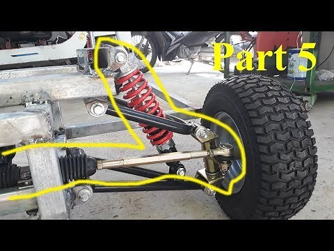 How to make a Go Kart at home - Part 5 - Custom steering