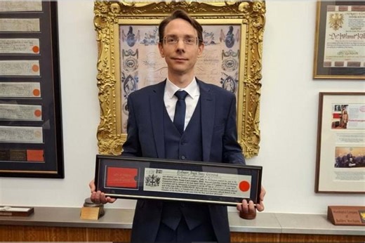 Lancaster University professor receives Freedom of the City of London
