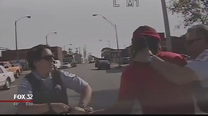 CPD releases video of female cop being beaten by man on drugs