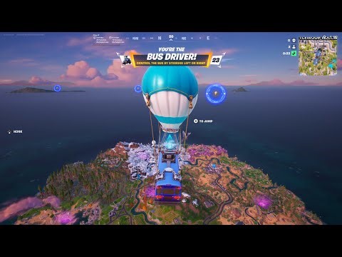 How To Drive The Battle Bus Every Game in Fortnite Chapter 7 Season 2 Location