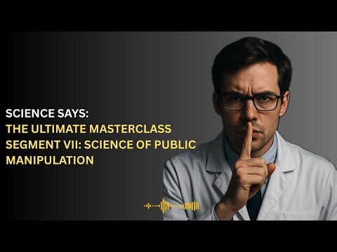 The Corruption of Science Series (7 of 9): Science of Public Manipulation
