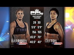 Full Fight | Kayla Harrison vs Jozette Cotton | PFL 6, 2018