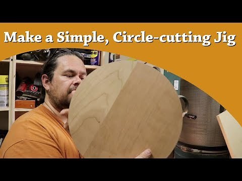How to Make a Simple, DIY, Bandsaw Circle-cutting Jig