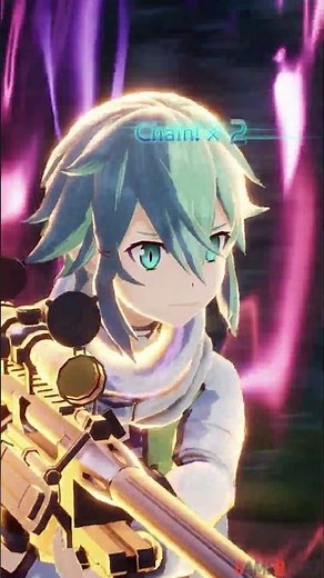 Sinon Gameplay - Sword Art Online Fractured Daydream