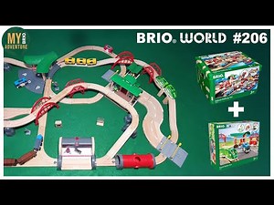 BRIO Deluxe Set + Travel Station Set - NEW Layout! [206]