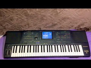 Kris Nicholson plays all the factory demos from the Technics KN-2000