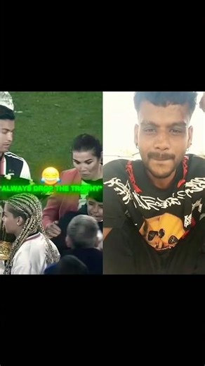 Ronaldo Has Trouble With The Trophy 😂😂