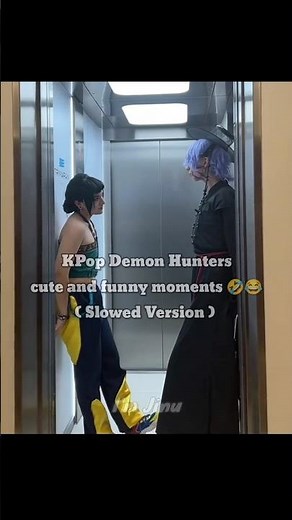 KPop Demon Hunters cute and funny moments 😂 pt50 #kpdh #kpop #kpopdemonhunters #cosplay #jinu #rumi