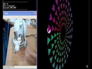 Haptics demo - Novint Falcon and Chai 3D