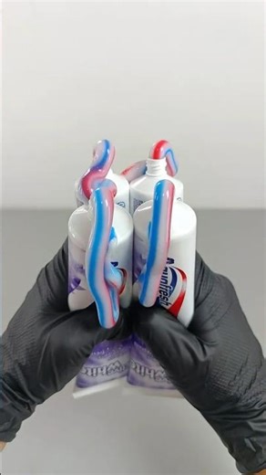 Squeezing AquaFresh – Oddly Satisfying #satisfying #asmr #squeezing