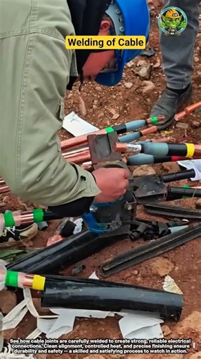 Secure Welding of Cable Connections ⚡🔩