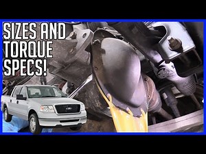How to Replace Front Differential Fluid Ford F-150 2004-2008 | Sizes and Torque Specs!