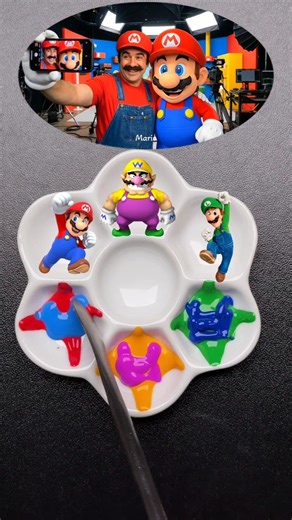 Super Mario bros Color Mixing (Part 17) #supermario #mariobros #colormixing #satisfying