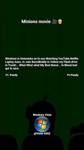 Windows in Oniontoks se fo you Watching YouTube Netflix Laptop Asus | PR. Peedy | Windows Vista