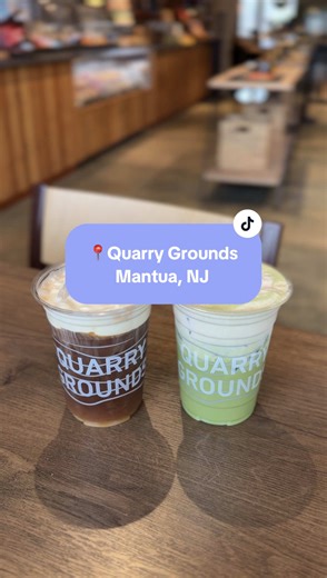 Is this the coolest cafe in NJ? Inside the Edelman Fossil Park & Museum is @Quarry Grounds , where you can sip and snack while taking in stunning views and learning all about our prehistoric friends 🦕 Coffee roasted in house, specialty drinks including matcha and cold brew, and even a delicious new brunch menu all await you! You don’t have to be visiting the museum to take advantage of the cafe, but highly recommend stopping by to see all of the cool fossils discovered right here in New Jersey!