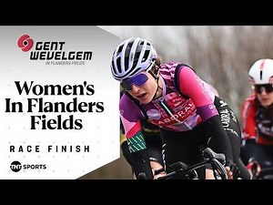 PHOTO FINISH! 📸 | 2026 Women's In Flanders Fields Final KM's | TNT Sports Cycling