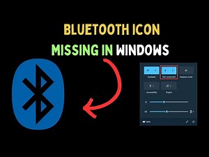 How to Fix a Missing Bluetooth Button in the Windows 11 Action Center