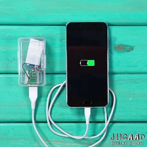 310K views · 4.5K shares | DIY Portable Mobile Charger | Jugaad | Facebook