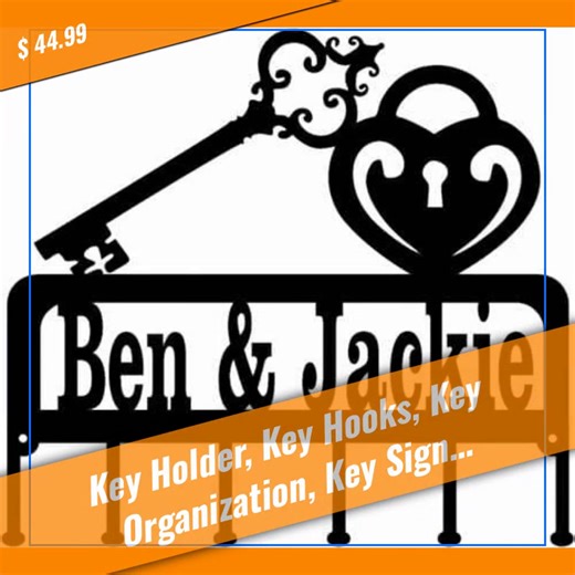 Don’t let your keys play hide and seek! 🔑✨ Introducing our handcrafted **Key Holder**—a rustic metal sign that brings charm and organization to your space. Perfect for any family, this personalized family sign integrates beautifully into your cabin wall art or BBQ decor. Say goodbye to lost keys and hello to elegant organization with our key organizer that embodies American pride! 🇺🇸💪 Transform your entrance today and keep life simple—because no one likes searching for keys when they’re in a