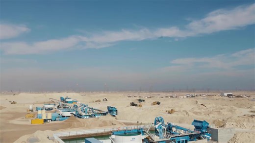 ASCO's Fourth Sand Wash Plant Achievement
