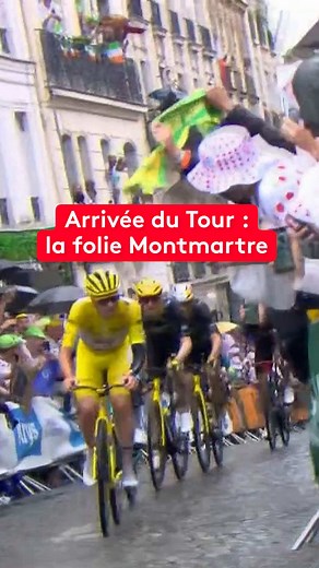 Montmartre en fête pour le Tour de France 2025